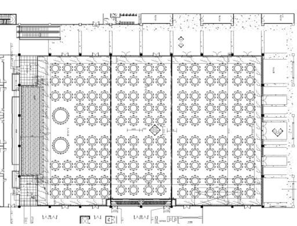 宴會廳平面圖